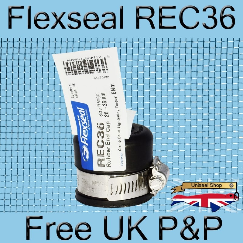 Buy Flexseals REC36 Plumbing End Cap For Sale UK