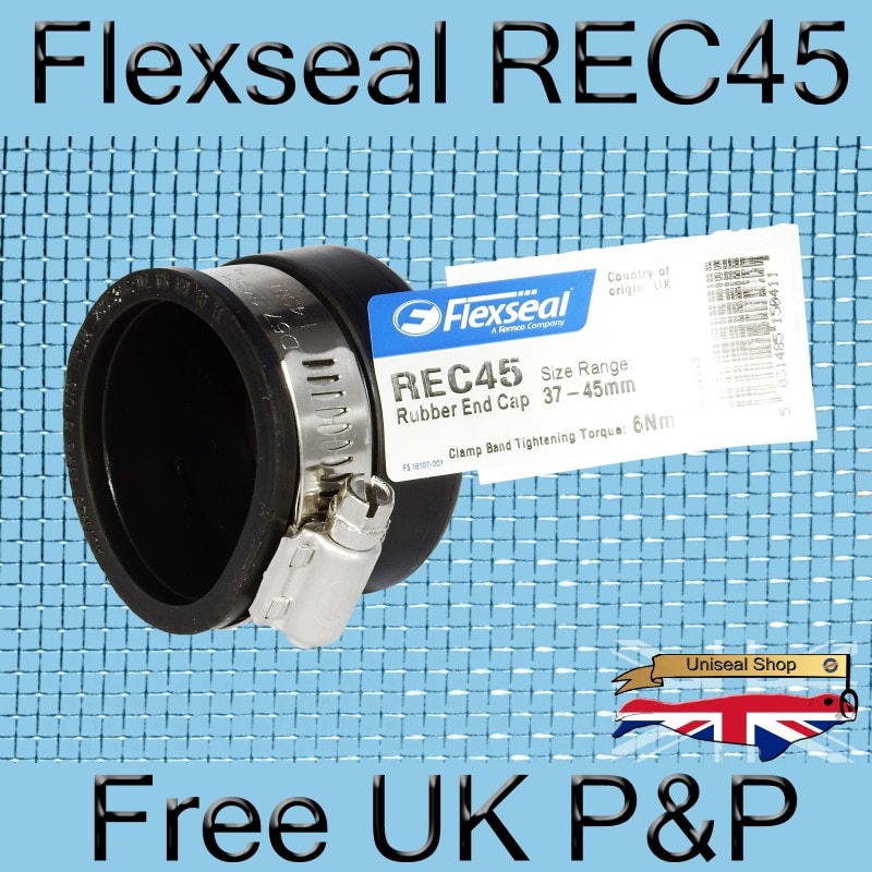 Buy REC45 Plumbing End Cap Flexseals Image