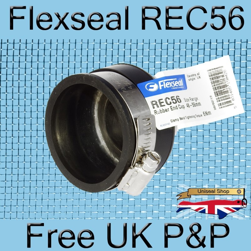 Buy REC56 Plumbing End Cap  Flexseals Image