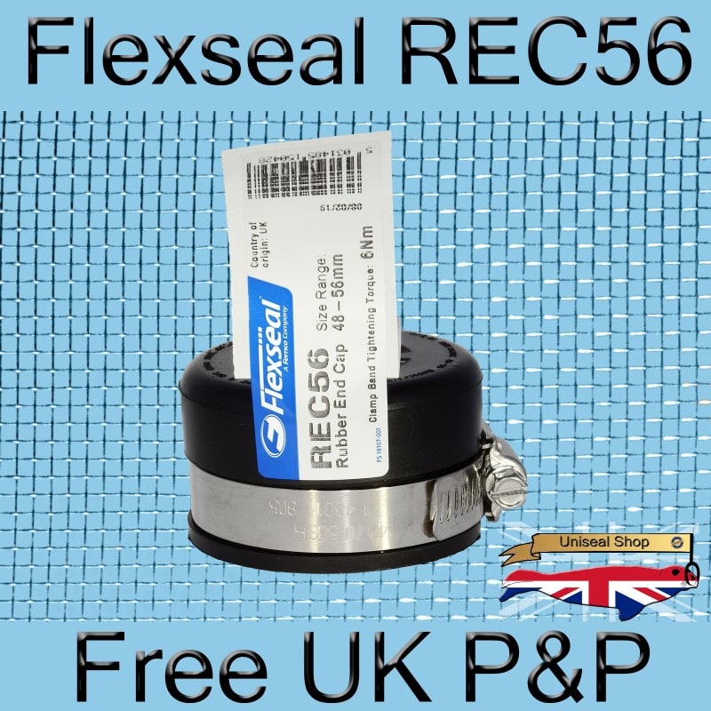 Buy Flexseals REC56 Plumbing End Cap  For Sale UK
