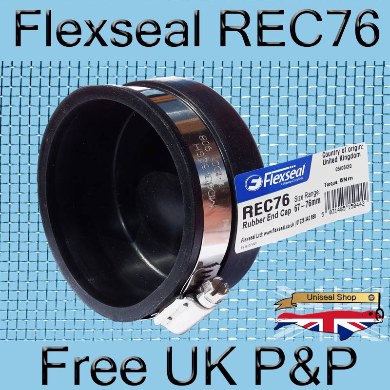 Buy REC76 Plumbing End Cap Flexseals Image