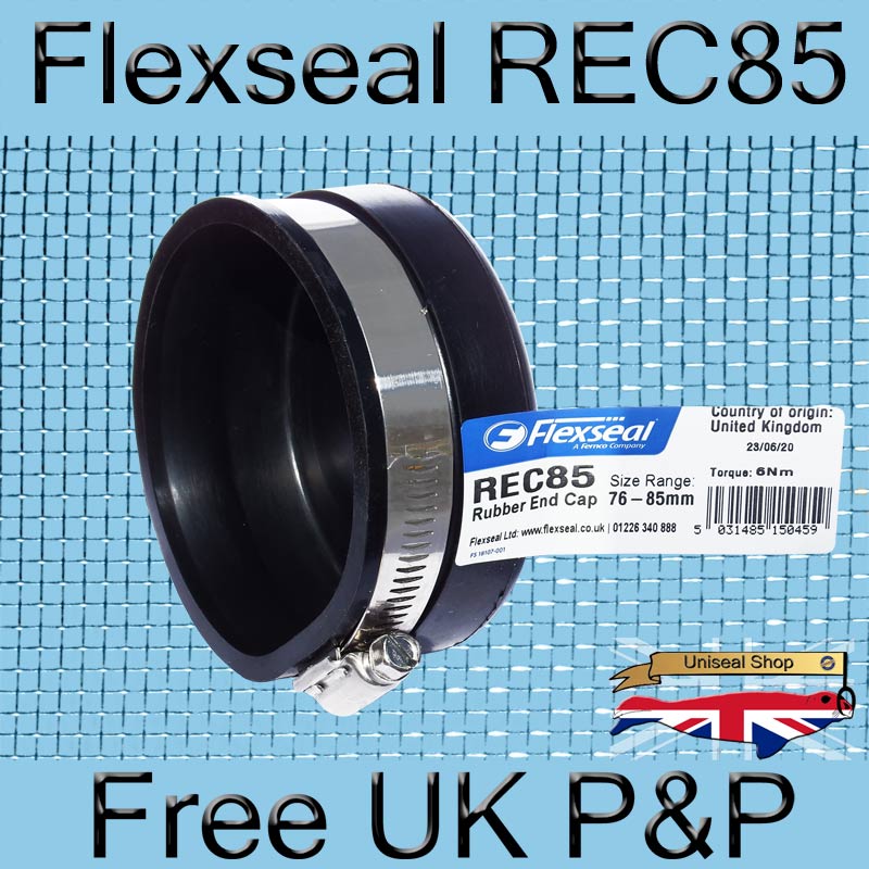 Buy REC85 Plumbing End Cap Flexseals Image