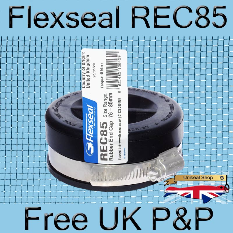 Buy Flexseals REC85 Plumbing End Cap For Sale UK