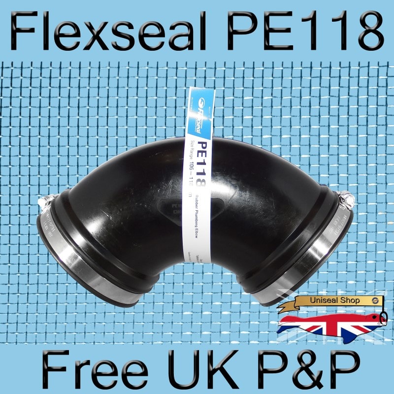 Magnify Flexseal PE118 Elbow Connector photo Flexseal_Plumbing_Elbow_PE118_05_800.jpg