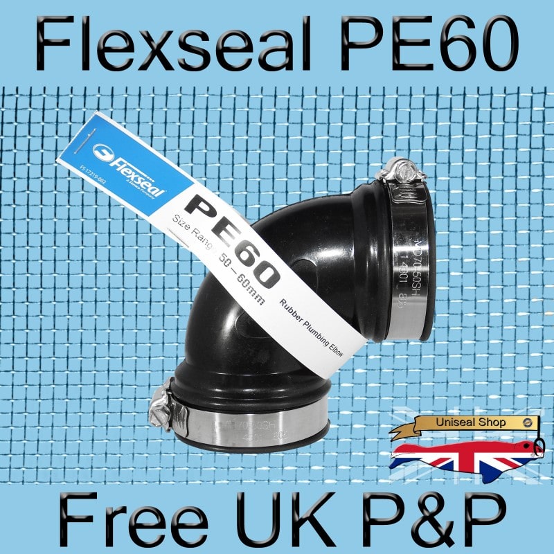 Buy Flexseals PE60 Elbow Connector For Sale UK