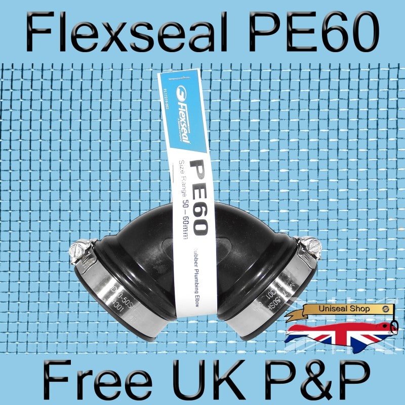 Magnify Flexseal PE60 Elbow Connector photo Flexseal_Plumbing_Elbow_PE60_05_800.jpg