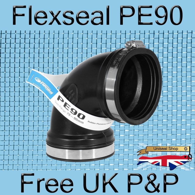 Magnify Flexseal PE90 Elbow Connector photo Flexseal_Plumbing_Elbow_PE90_01_800.jpg