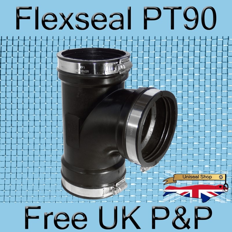 Magnify Flexseal PT90 Tee Connector photo Flexseal_Plumbing_Tee_PT90_03_800.jpg