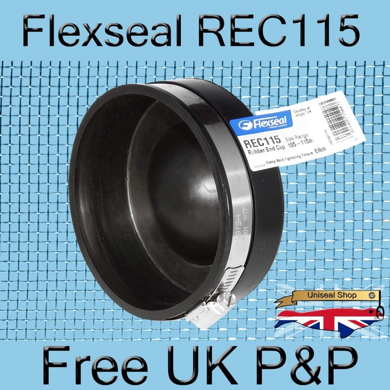 Magnify Flexseal REC115 Plumbing End Cap photo Flexseal_REC115_Rubber_Endcap_04_800.jpg