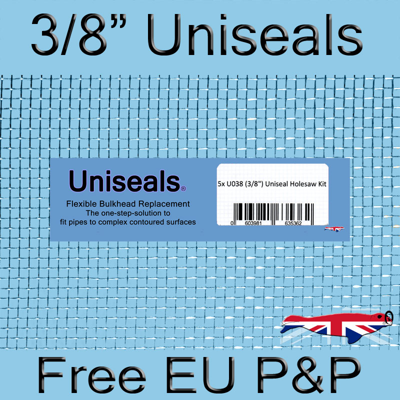 Magnify 3/8 inch EU Uniseal photo U038-Uniseal-holesaw-5-Pack.jpg